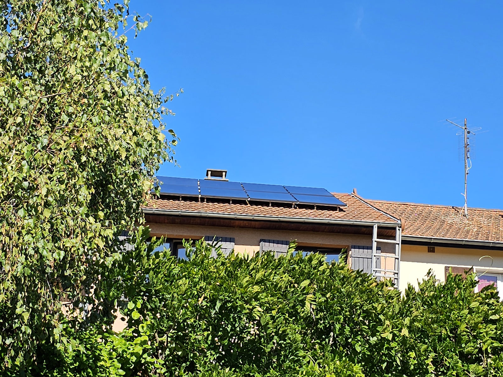 Installation de panneaux photovoltaïques